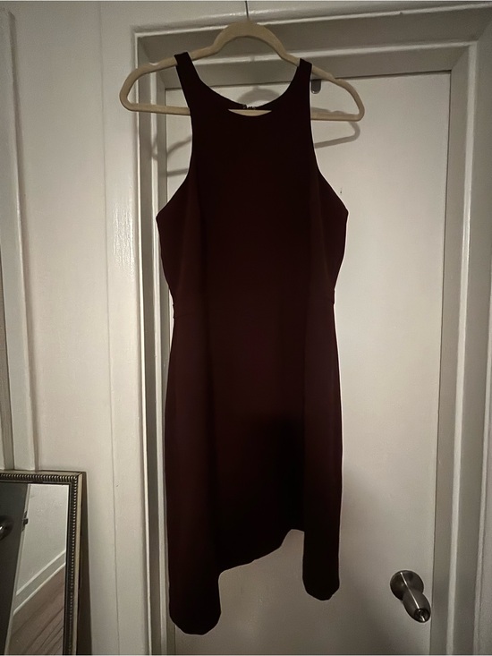 J. Crew Dresses & Skirts - J. Crew Sleeveless High-Neck Dress in dark plum/burgundy
